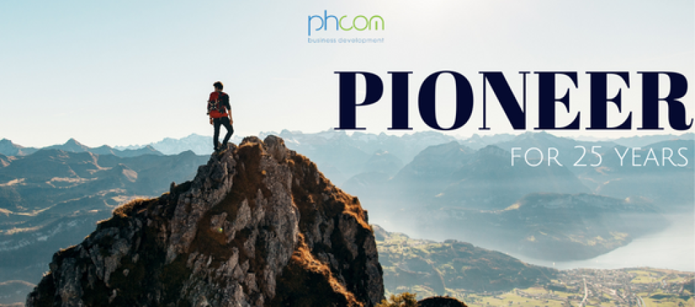 PHCom, a pioneer for more than 25 years