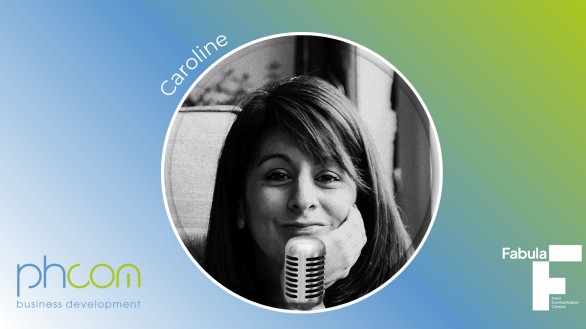 Épisode #005 / Serie 2: De stemmen van onze klanten – Caroline Desmecht (FABULA Event Communication Campus)