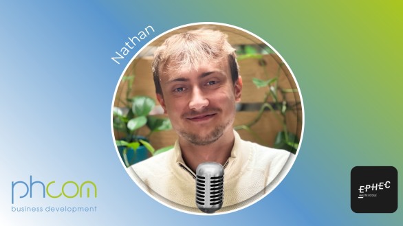 Épisode #001 / Série 3: De stemmen van PHCom – Nathan Penninckx (Stagiair EPHEC Hogeschool)