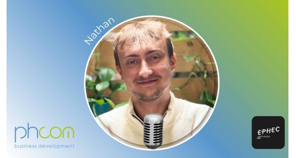 pisode #001 / Srie 3: De stemmen van PHCom  Nathan Penninckx (Stagiair EPHEC Hogeschool)